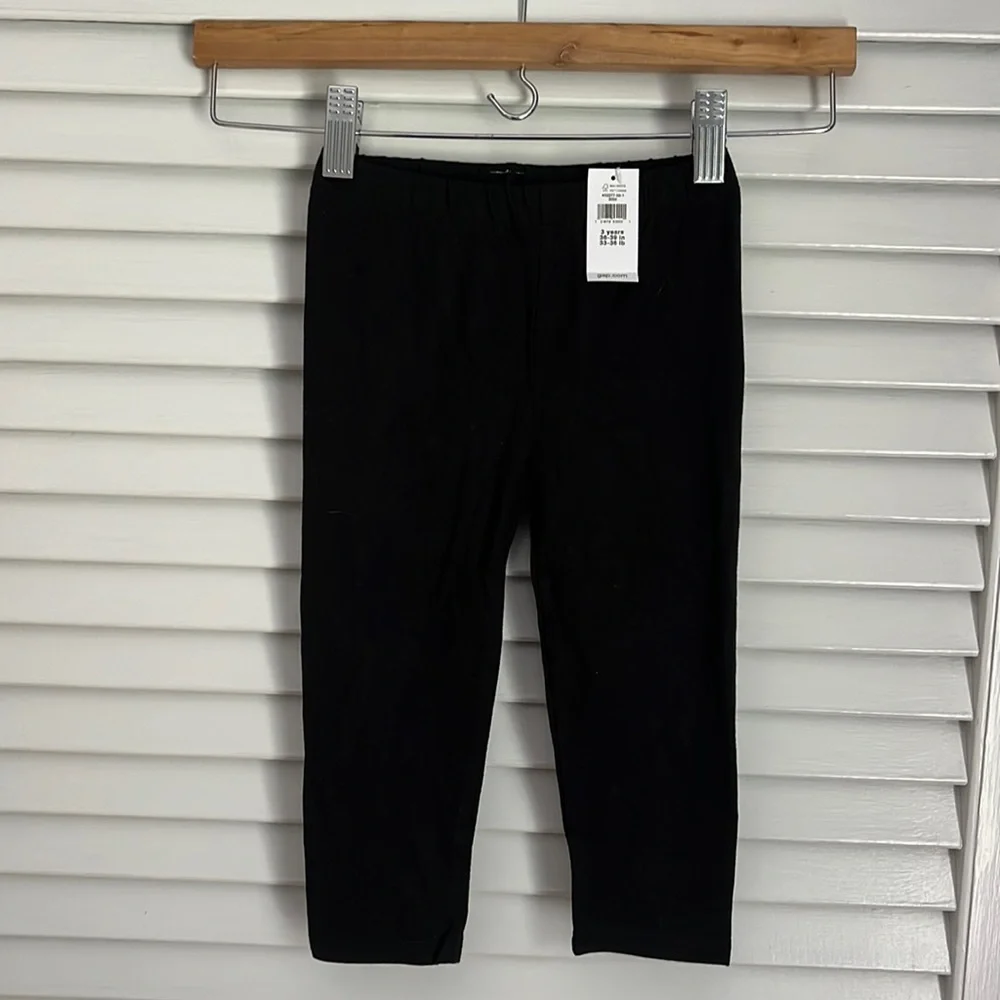 NWT Baby Gap Playtime Favorites Black Legging